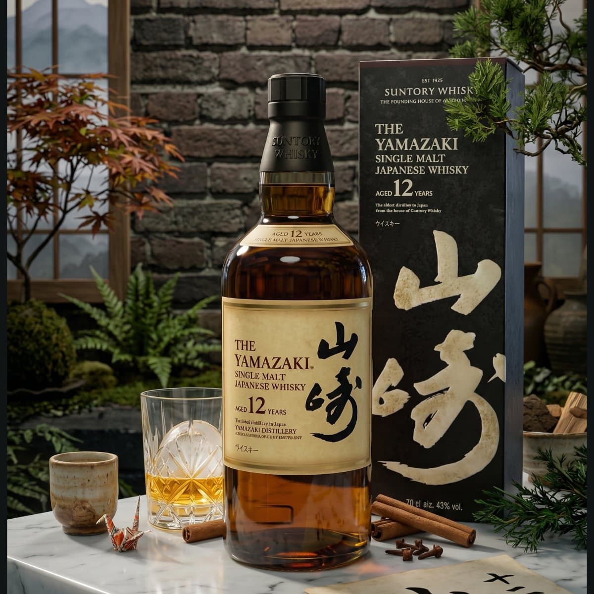 Bouteille Yamazaki 12, Japon