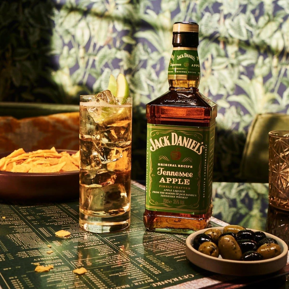 Bouteille Jack daniel's pomme, France